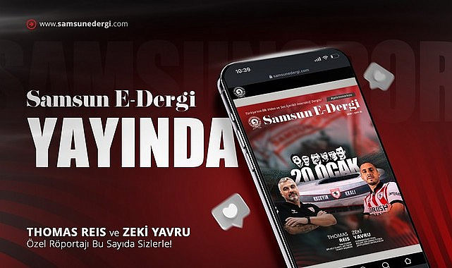 Samsun E-Dergi’nin 15'inci Sayısı Yayınlandı!