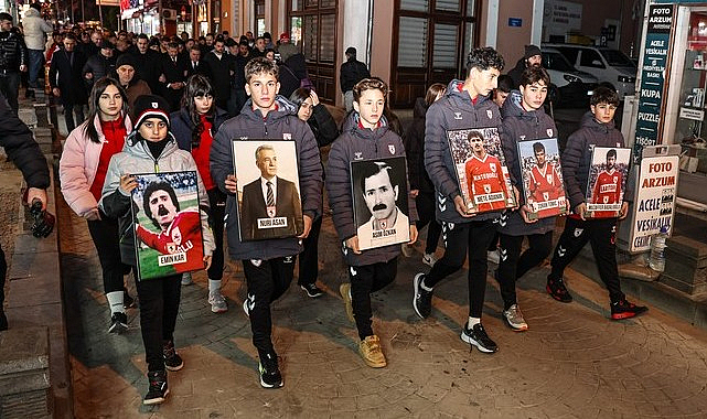 Samsun, Futbol Şehitleri İçin Yürüdü!