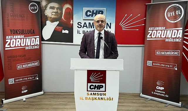CHP Samsun İl Başkanı Mehmet Özdağ’dan AK Parti İl Başkanı’na Yanıt!