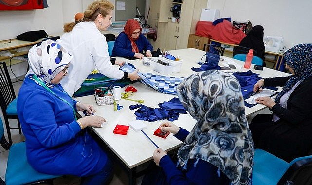 İlkadım’da Atık Malzemeler El Emeğine Dönüşüyor!