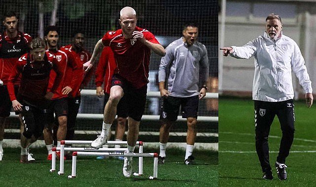 Thorsten Fink, Samsunspor İle İlk Antrenmanına Çıktı!