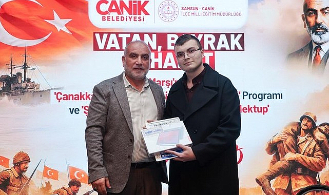 Canik’te Gençler Ödüllerine Kavuştu!