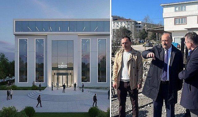Salıpazarı’nda Yeni Belediye Hizmet Binası İçin Çalışmalar Hız Kazandı!