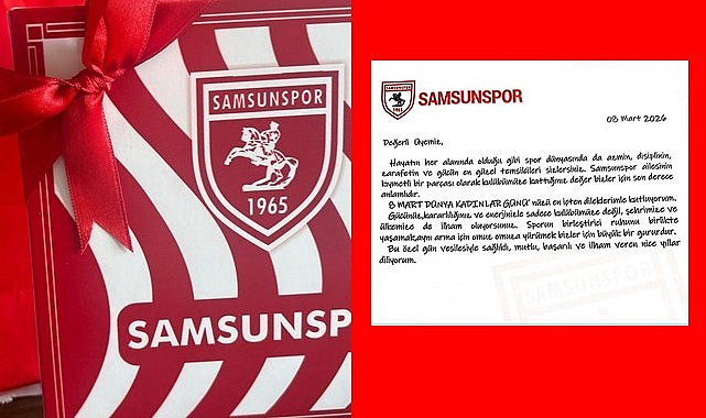 Samsunspor’dan Kadın Üyelere Özel Mesaj!