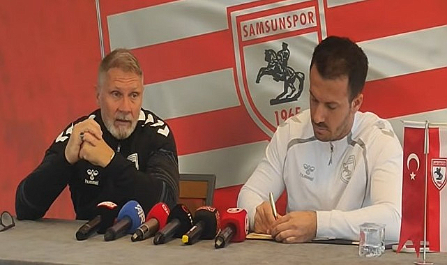 Samsunspor Teknik Direktörü Fink, Konyaspor Maçı Öncesi Soruları Cevapladı! VİDEOLU