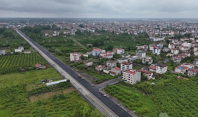 Büyükşehir’den Terme’nin Ulaşım Altyapısına Güçlü Katkı!