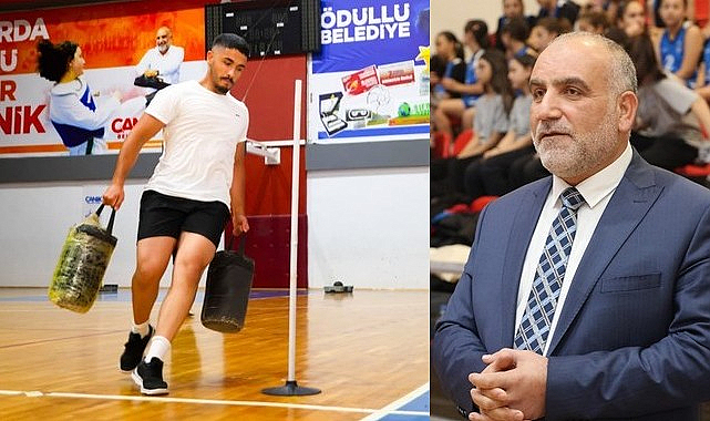 Canik'te Gençler Parkurun Tozunu Dumana Katıyor!