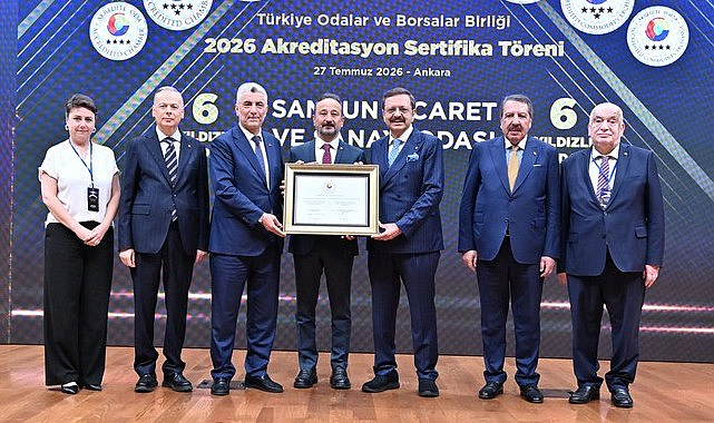 Samsun TSO’nun Akreditasyon Gururu!