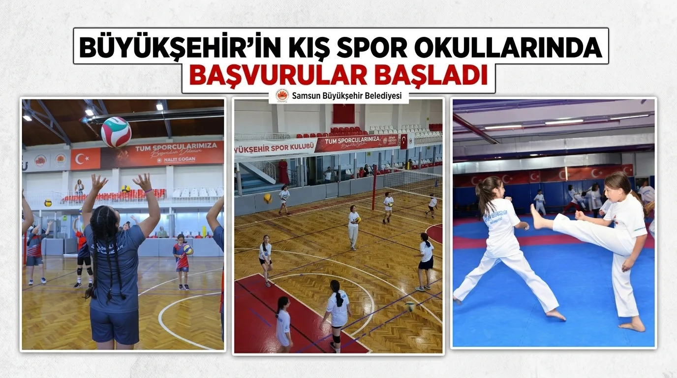 Büyükşehir’in Kış Spor Okullarında Başvurular Başladı!
